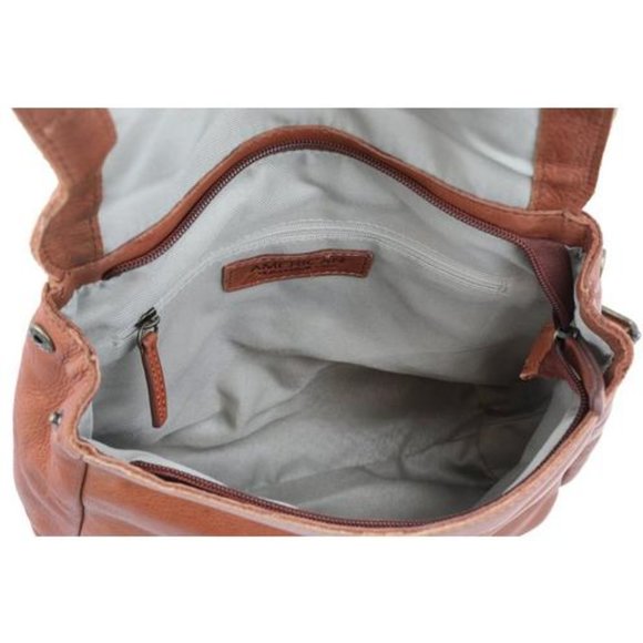 AMERICAN LEATHER CO. CO 💯% GENUINE LEATHER BACKPACK🎒BAG PURSE🆕SHIPS FAST⚡🚚 - Picture 9 of 14